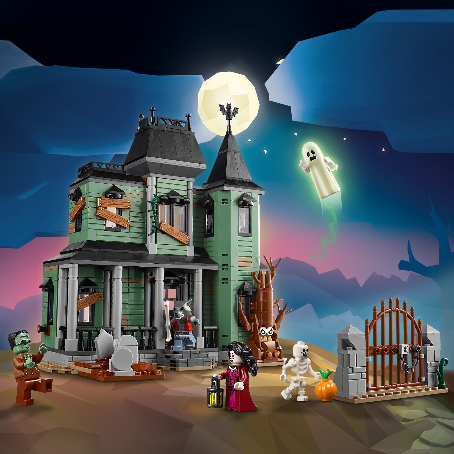 LEGO 31167 Creator Haunted Mansion Building Toy Set