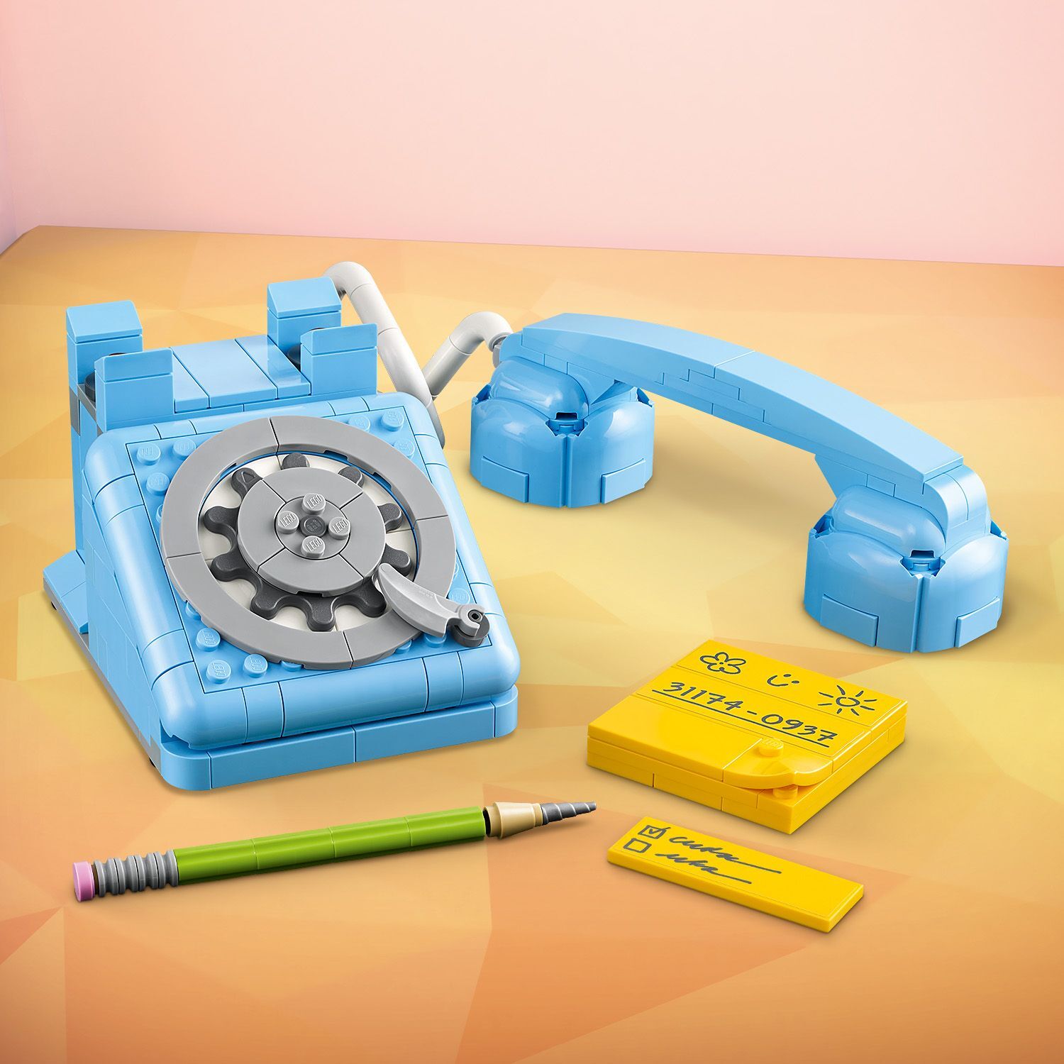 LEGO 31174 Creator Retro Telephone Building Toy Set