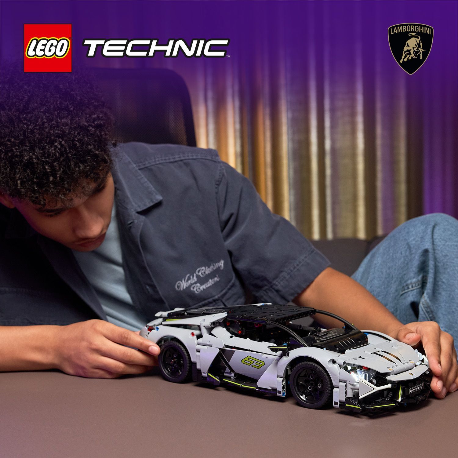 Lego Toy Lego Technic Lamborghini Aventador Svj LEGO SPEED