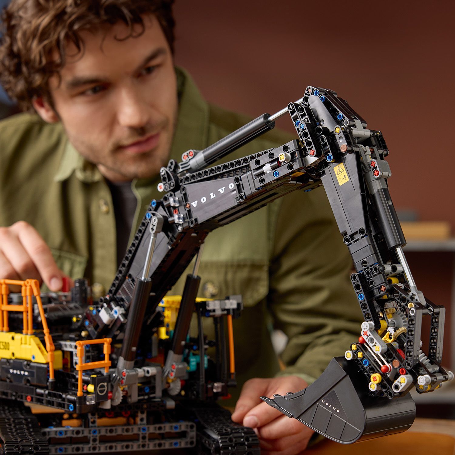 LEGO 42215 Technic Volvo EC500 Hybrid Excavator Building Kit