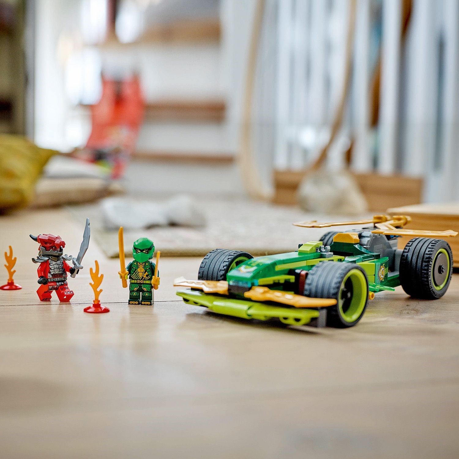 LEGO 71828 Ninjago Lloyd's Pull-Back Race Car Building Toy Set