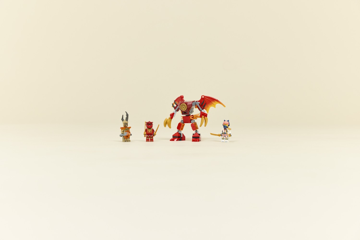 LEGO 71851 NINJAGO® Kai's Dragon Mech Battle Pack Mech Toy Playset