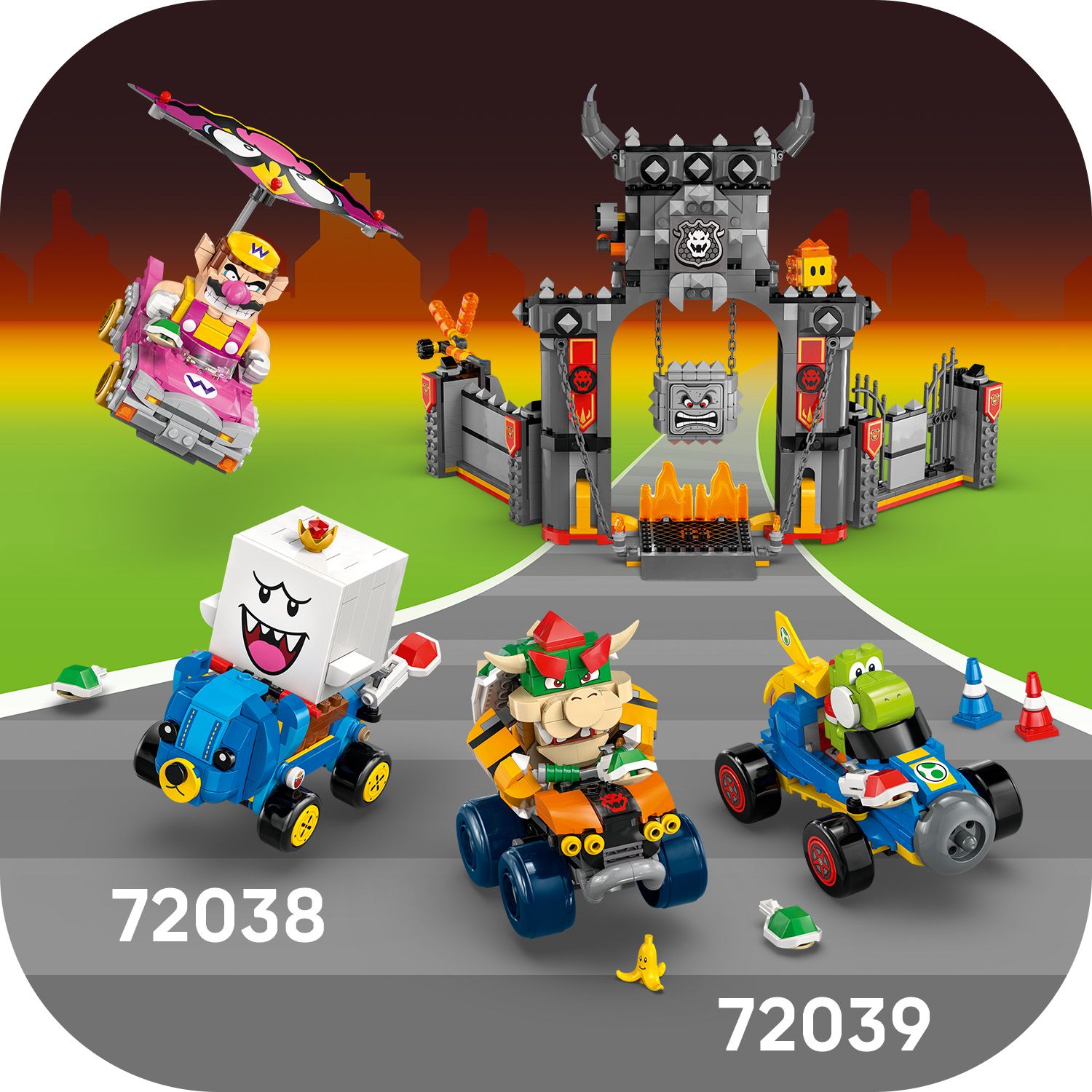 LEGO 72043 Super Mario Mario Kart – Interactive LEGO Mario