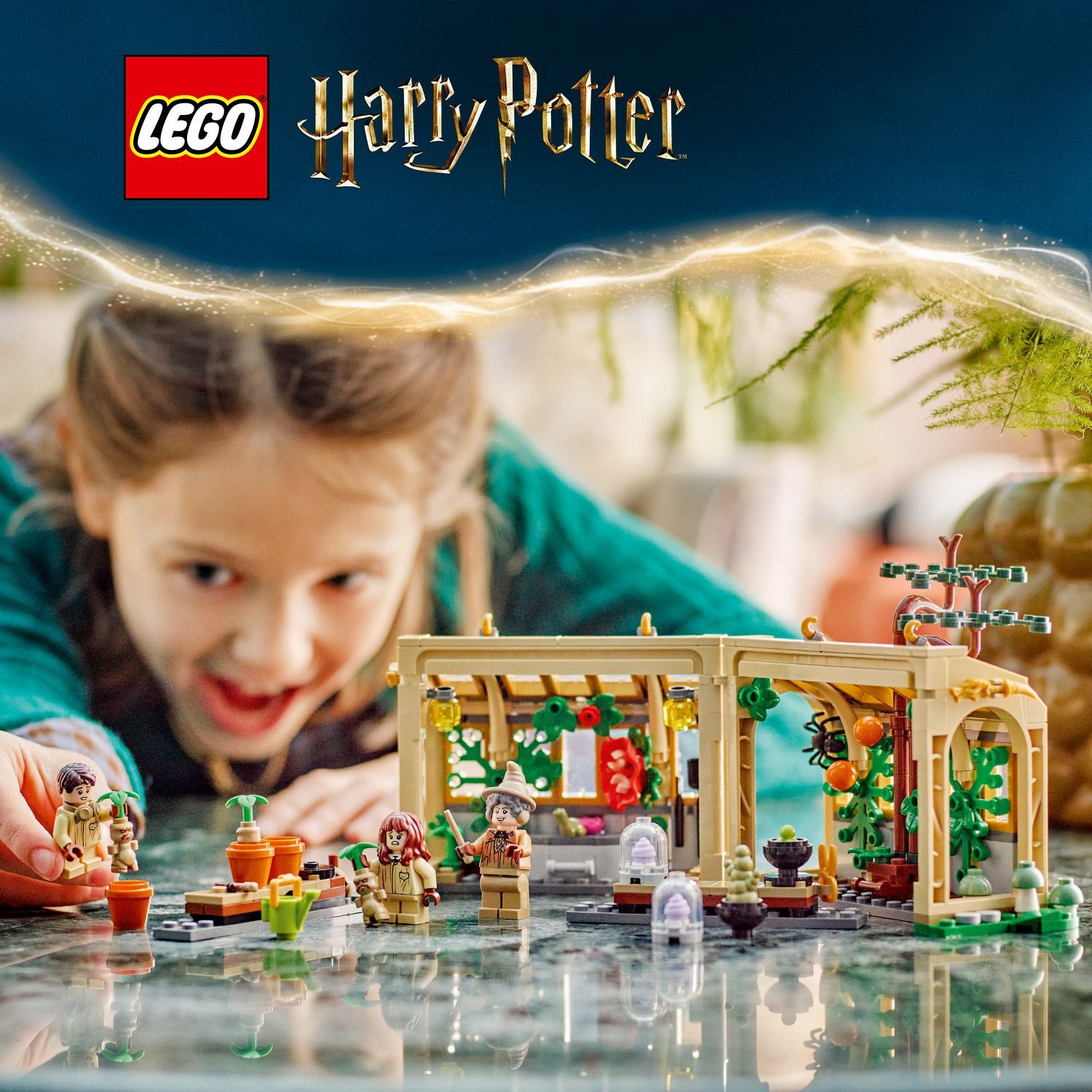 LEGO 76445 Harry Potter Hogwarts Castle: Herbology Class Building