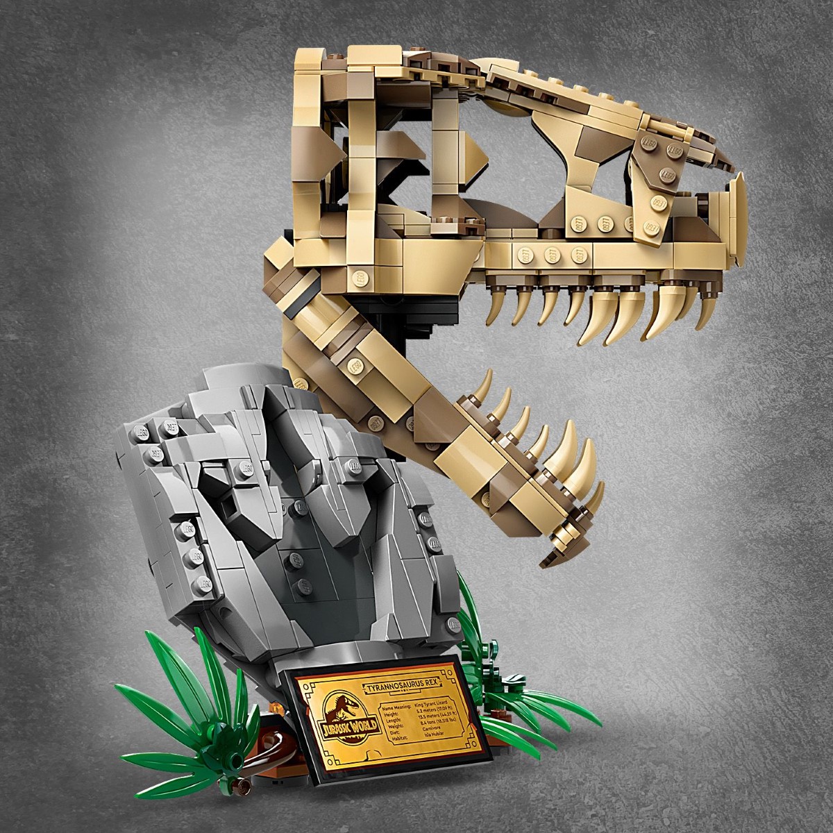 LEGO 76964 Jurassic World Dinosaur Fossils: T. rex Skull Building