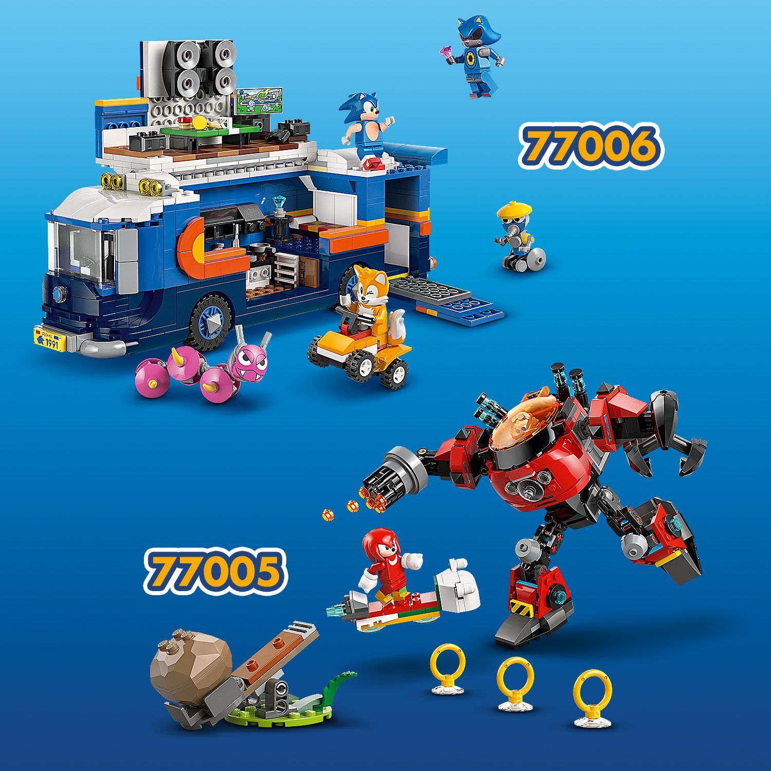 LEGO 77006 Sonic Team Sonic Command Truck Building Toy Set