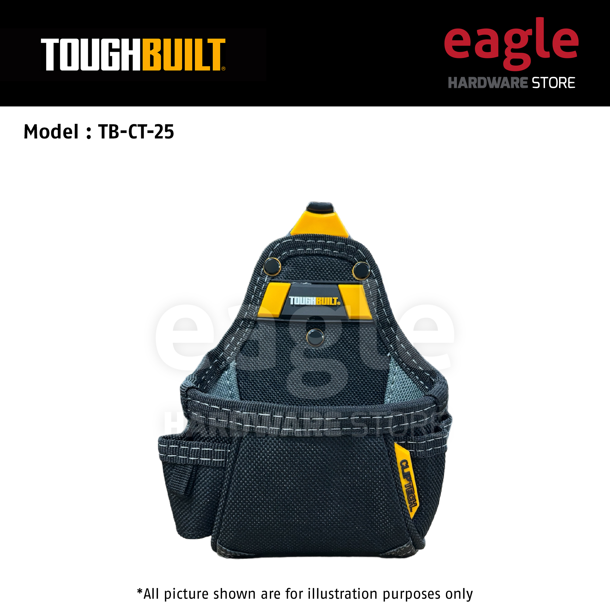 TOUGHBUILT | Sac à outils sur roulettes XL | TB CT 61 18