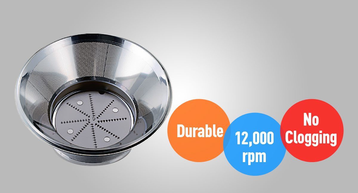 Panasonic Juicer (200W) Stainless Steel Spinner MJ-70M