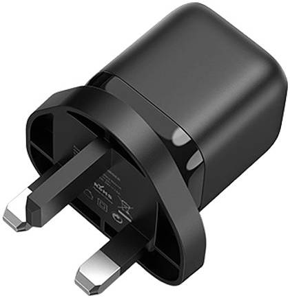 Vention 1-port USB-C GaN Charger(30W) UK-Plug Black (FAKB0-UK)
