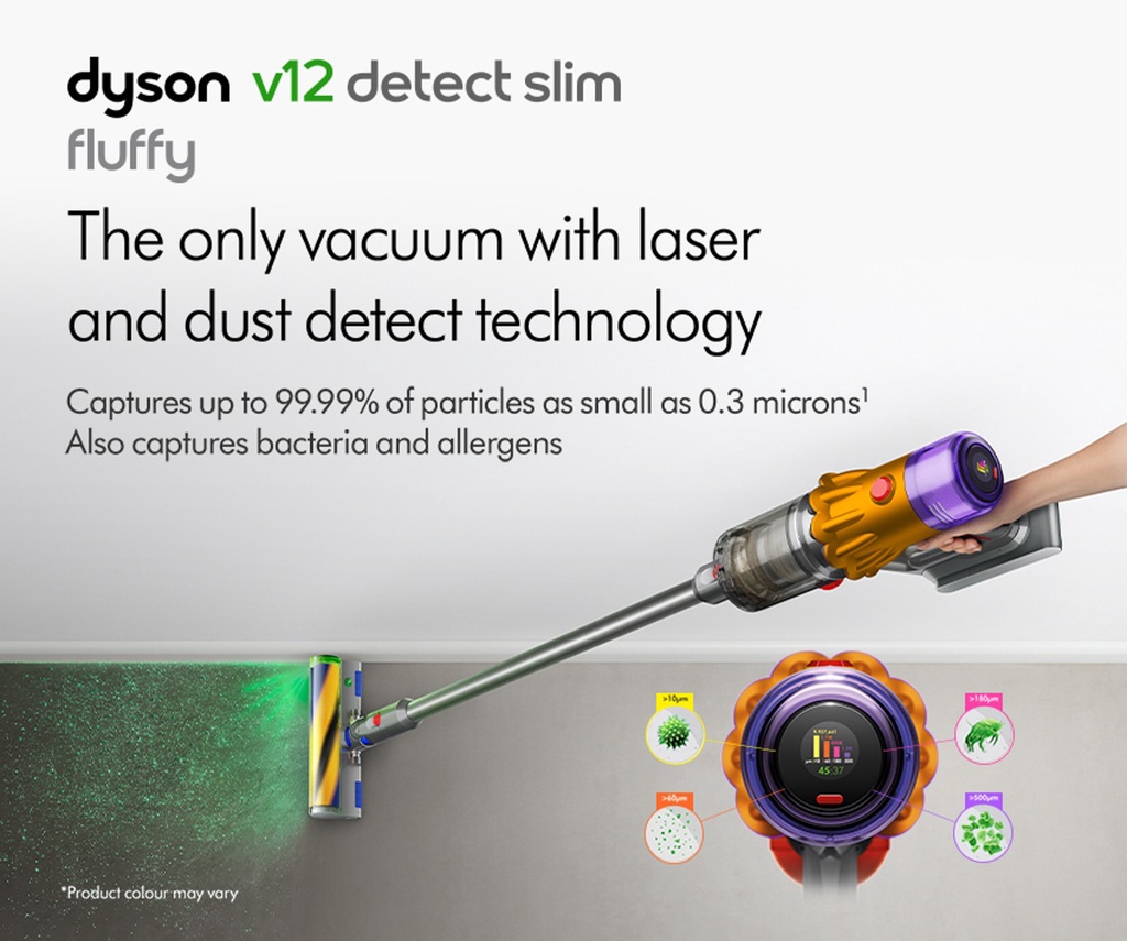 Dyson Stick Vacuum Cleaner V12 Detect Slim Fluffy Seng Huat