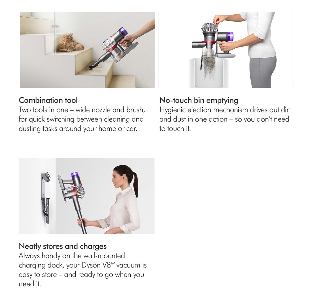 Dyson Stick Vacuum Cleaner V8 Absolute Seng Huat