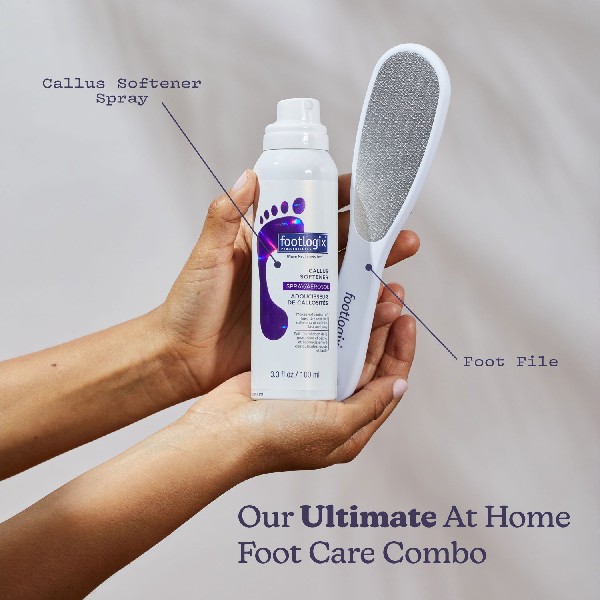 Footlogix Ultimate At Home Foot Care Combo Callus Softener with Foot