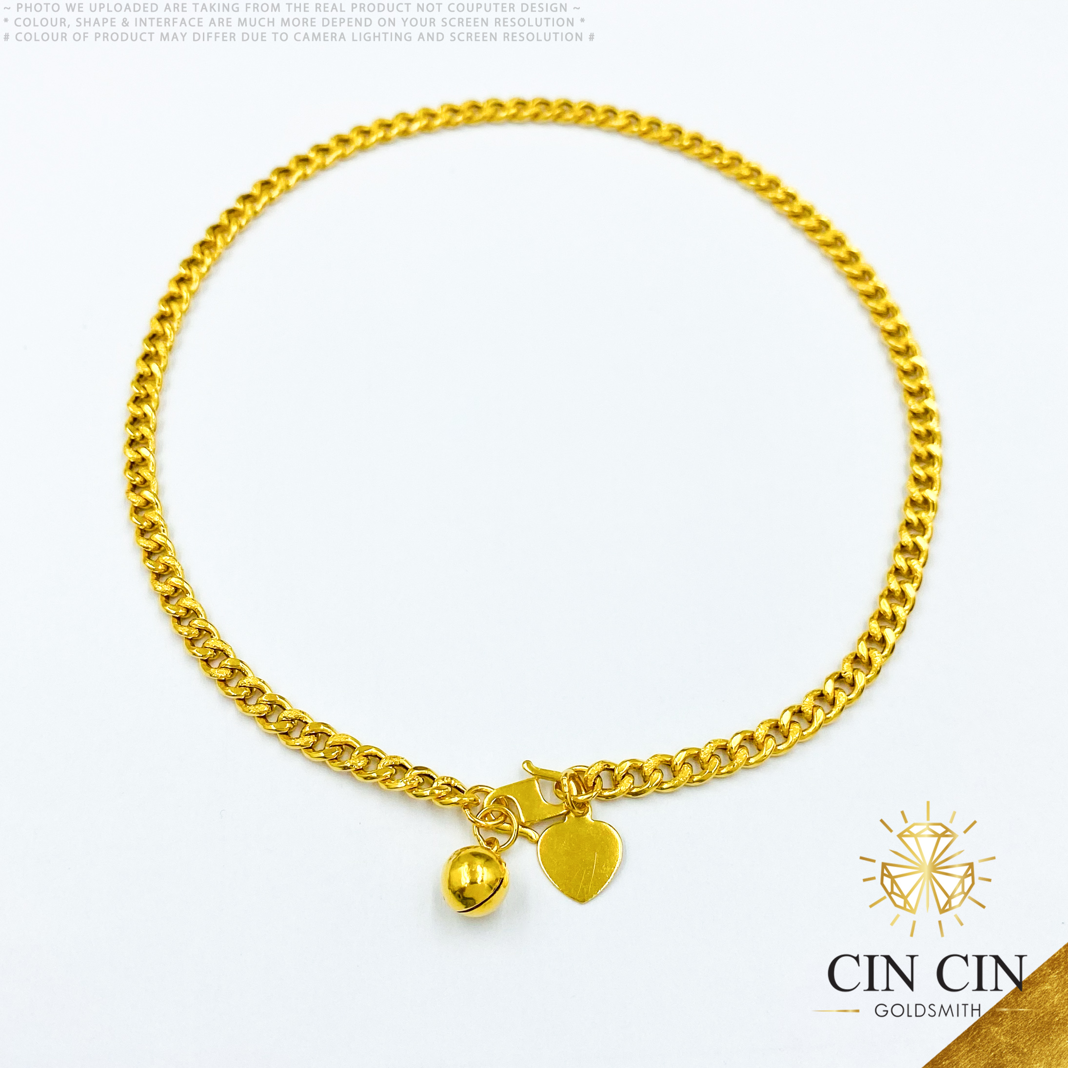 916 Gold Necklace Chiang Heng Jewellery Website Chiang Heng - Main Image