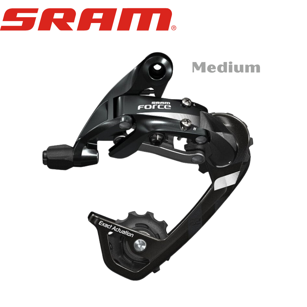 SRAM Force 22 EXACT-ACTUATION Rear Derailleur 2x11 Short  Medium