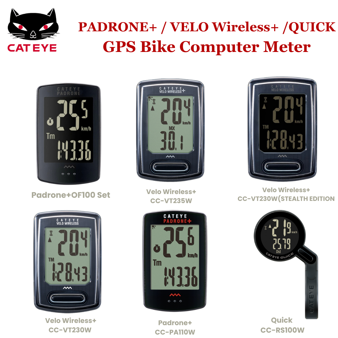 Speedometer Cateye Padrone Cadence Bike Speedometer Wireless
