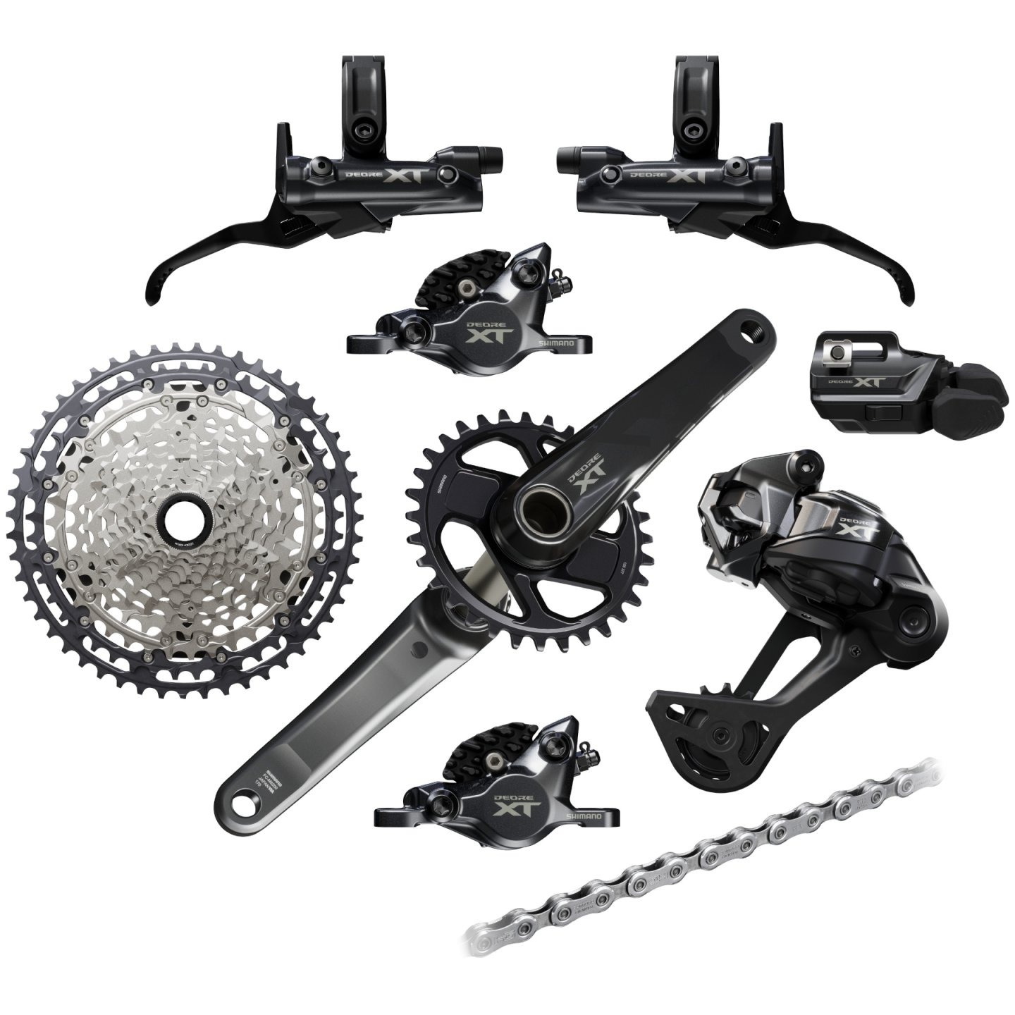 Shimano Deore XT M8200/M8250 Groupset - Di2 | 1x12-speed | XC