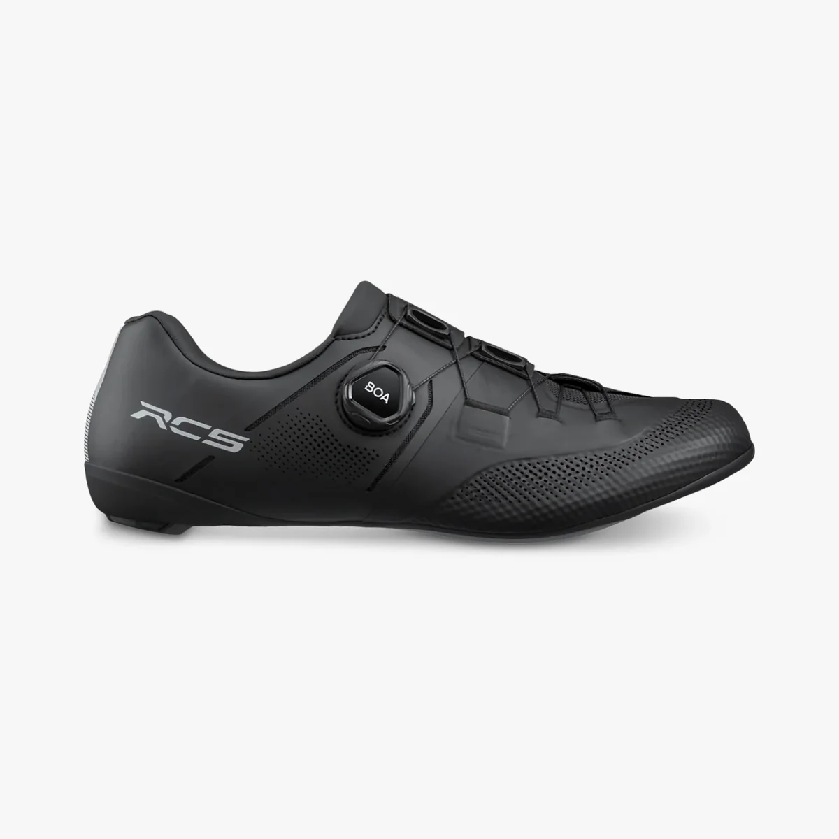 Shimano Rc503 Black & White color road shoe SPD-SL BOA (carbon