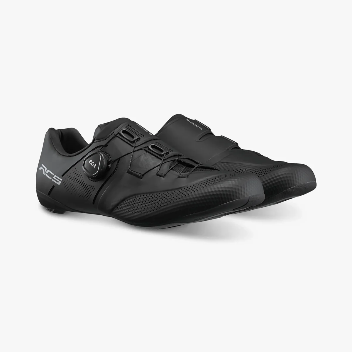Shimano Rc503 Black & White color road shoe SPD-SL BOA (carbon