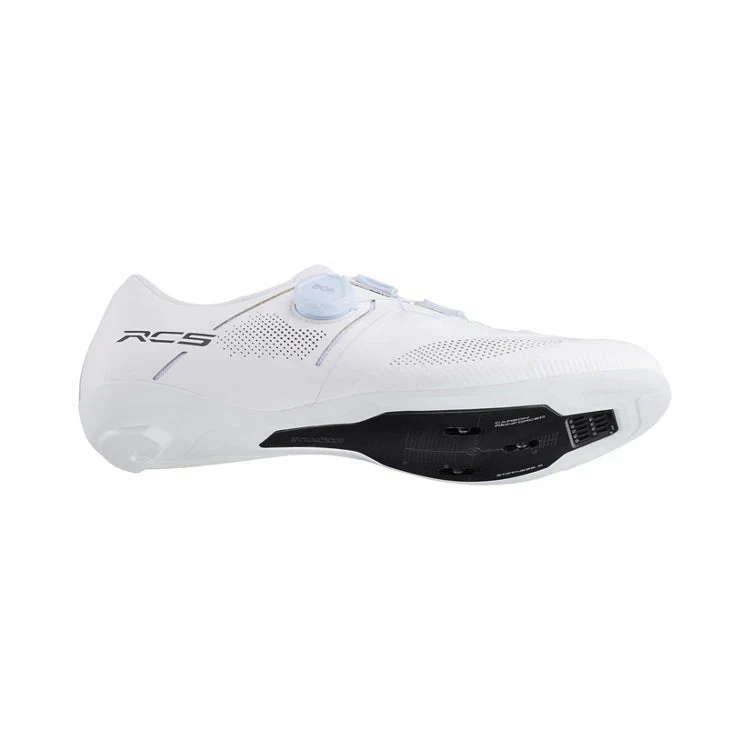 Shimano Rc503 Black & White color road shoe SPD-SL BOA (carbon
