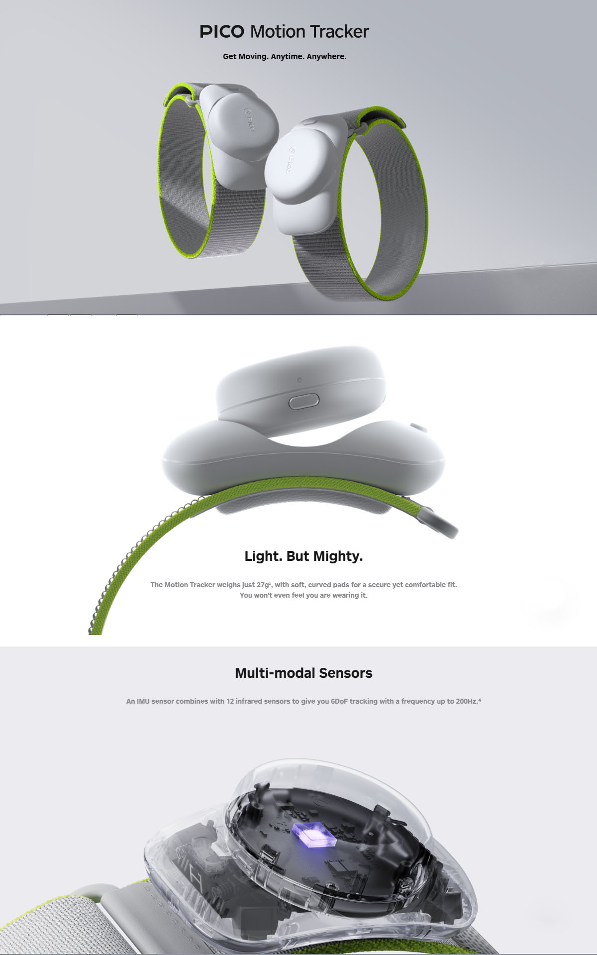 新品未使用 pico motion tracker Buy the Pico motion tracker | VR Expert | VR & AR | Hardware