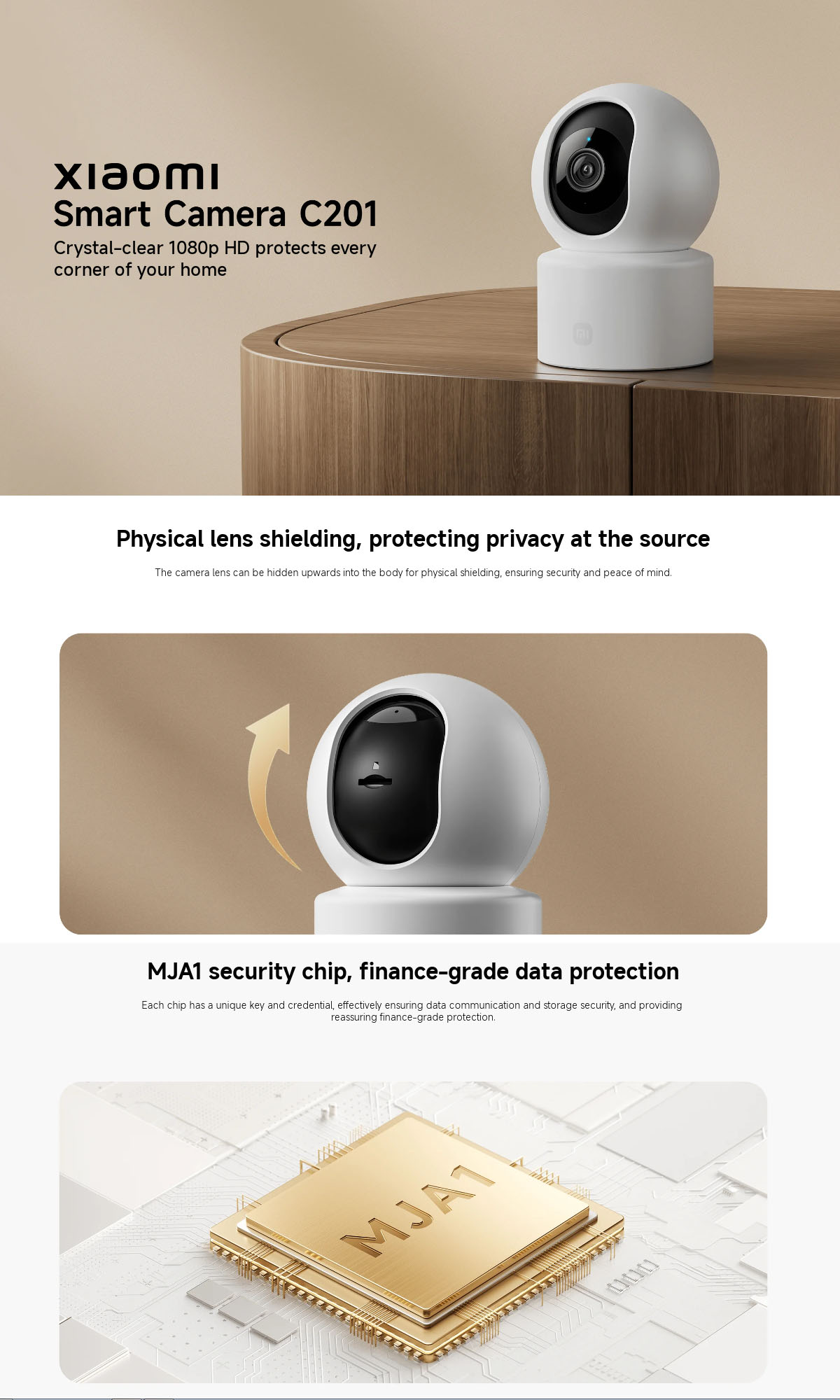 Xiaomi Smart Camera C201 detail image