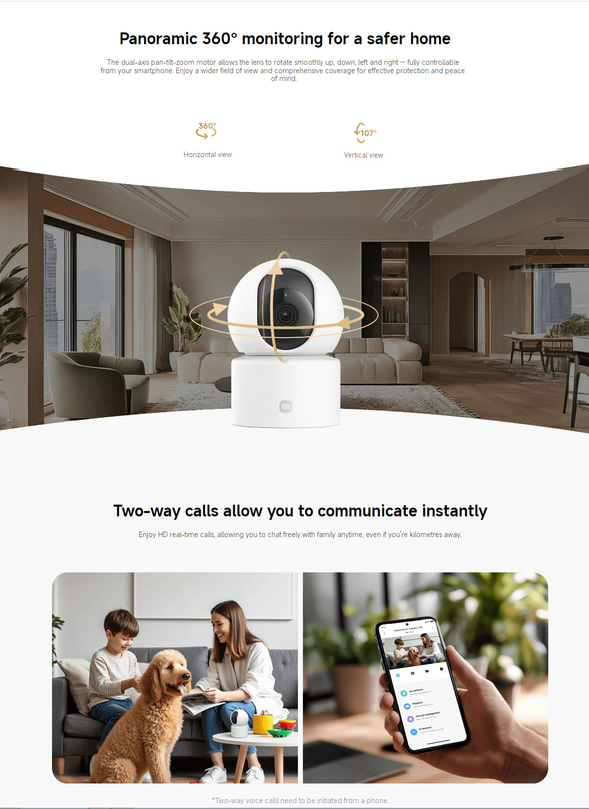 Xiaomi Smart Camera C201 detail image