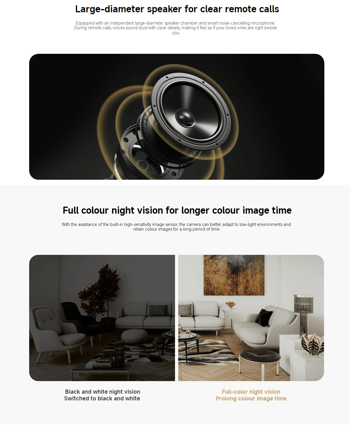 Xiaomi Smart Camera C201 detail image