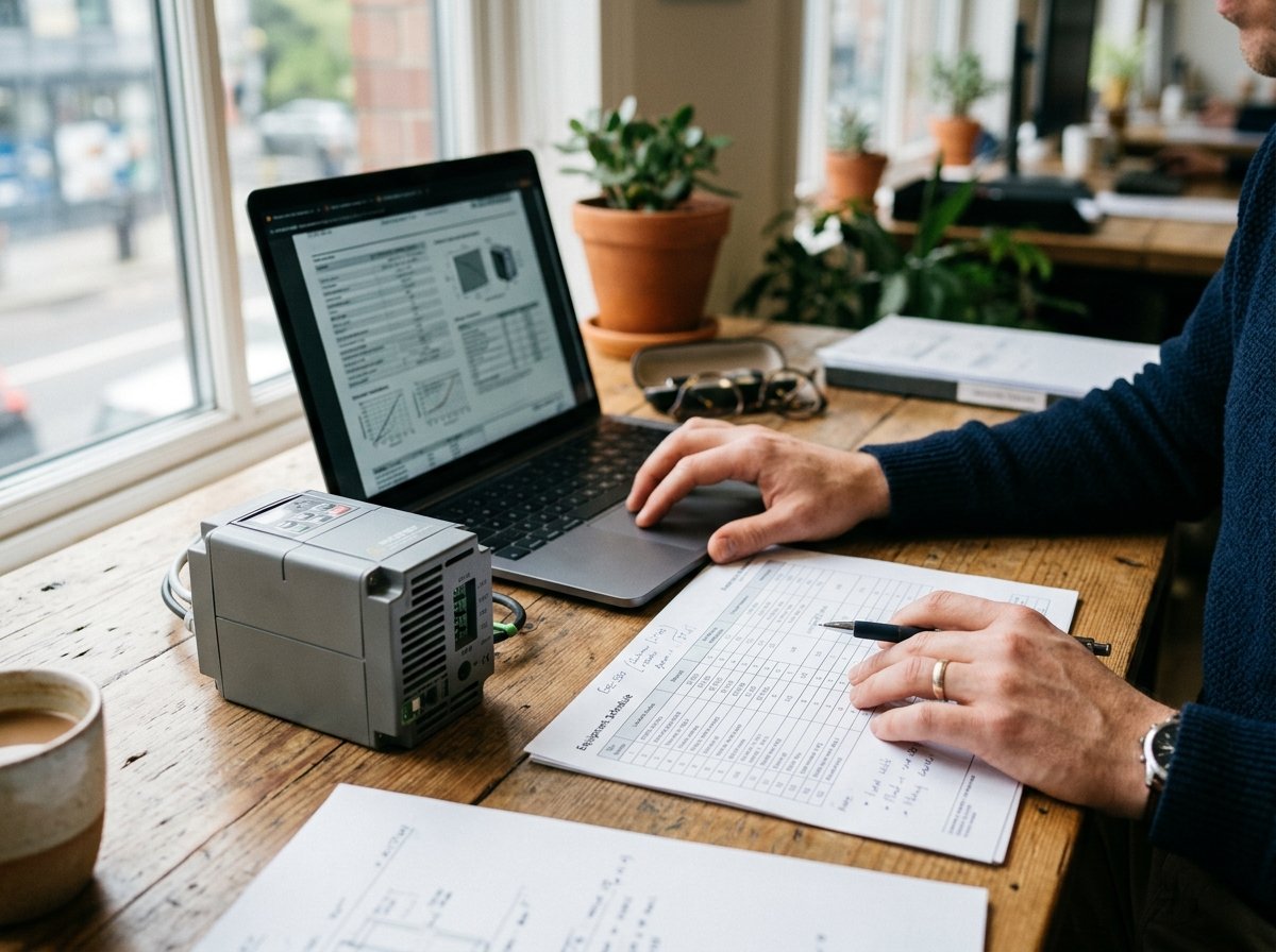 EPCC engineer in Malaysia comparing a Sungrow inverter datasheet against a project bill of materials