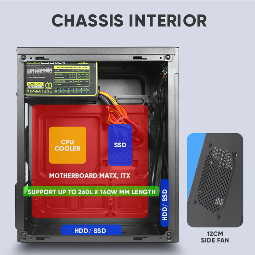 Alcatroz Millenia Pro 2 PC Case 10 Alcatroz Millenia Pro 2 Chassis