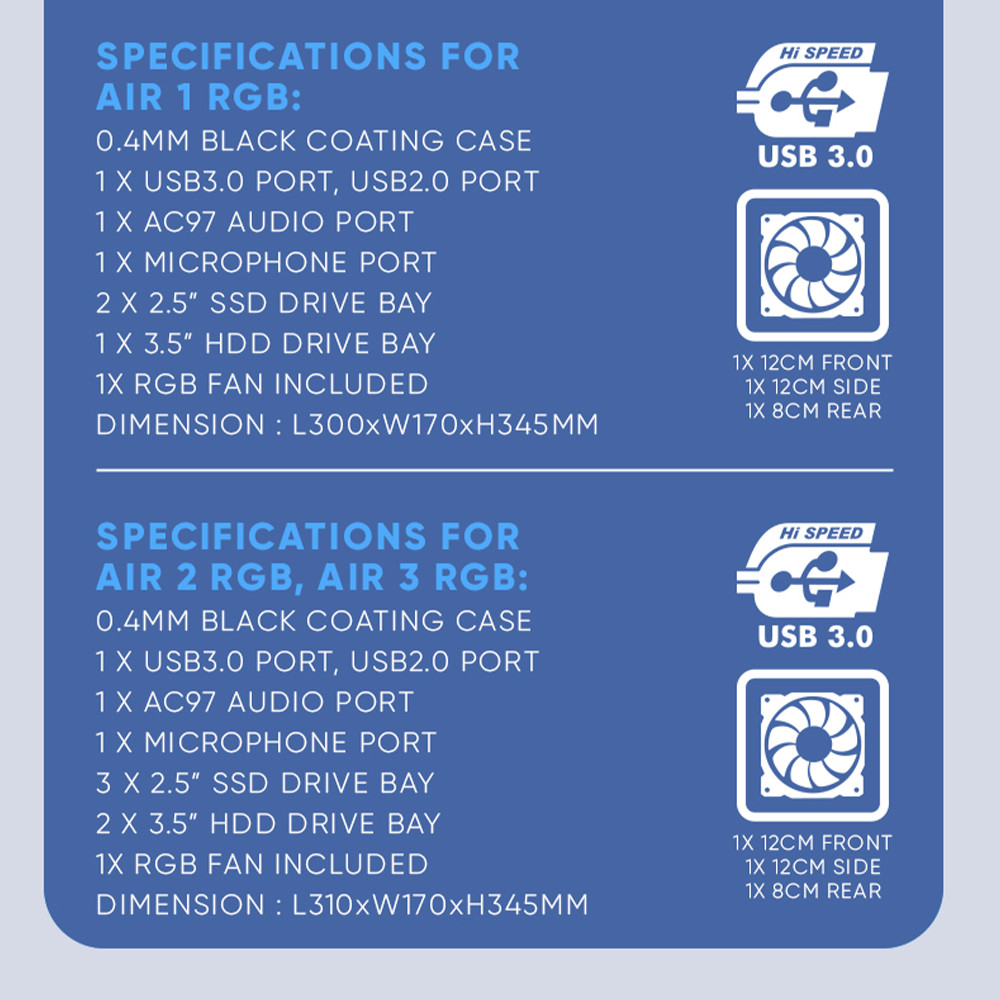 Alcatroz Azzura Millenia Air 1 Chasis