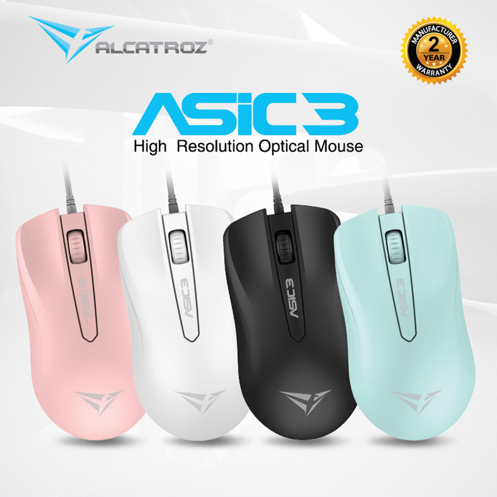 Alcatroz ASIC 3 (Box) USB Silent Mouse