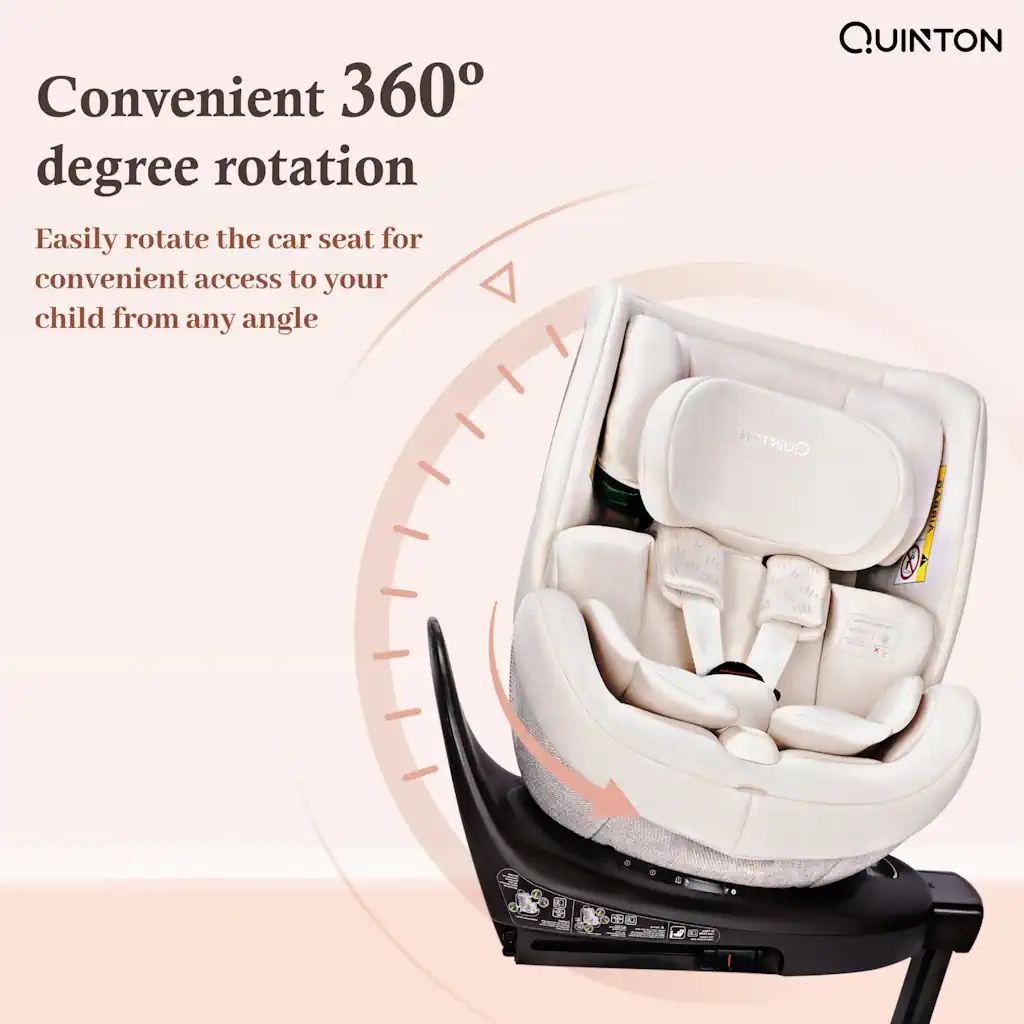 Safe Quinton Maple 360 R129 Car Seat for All Ages