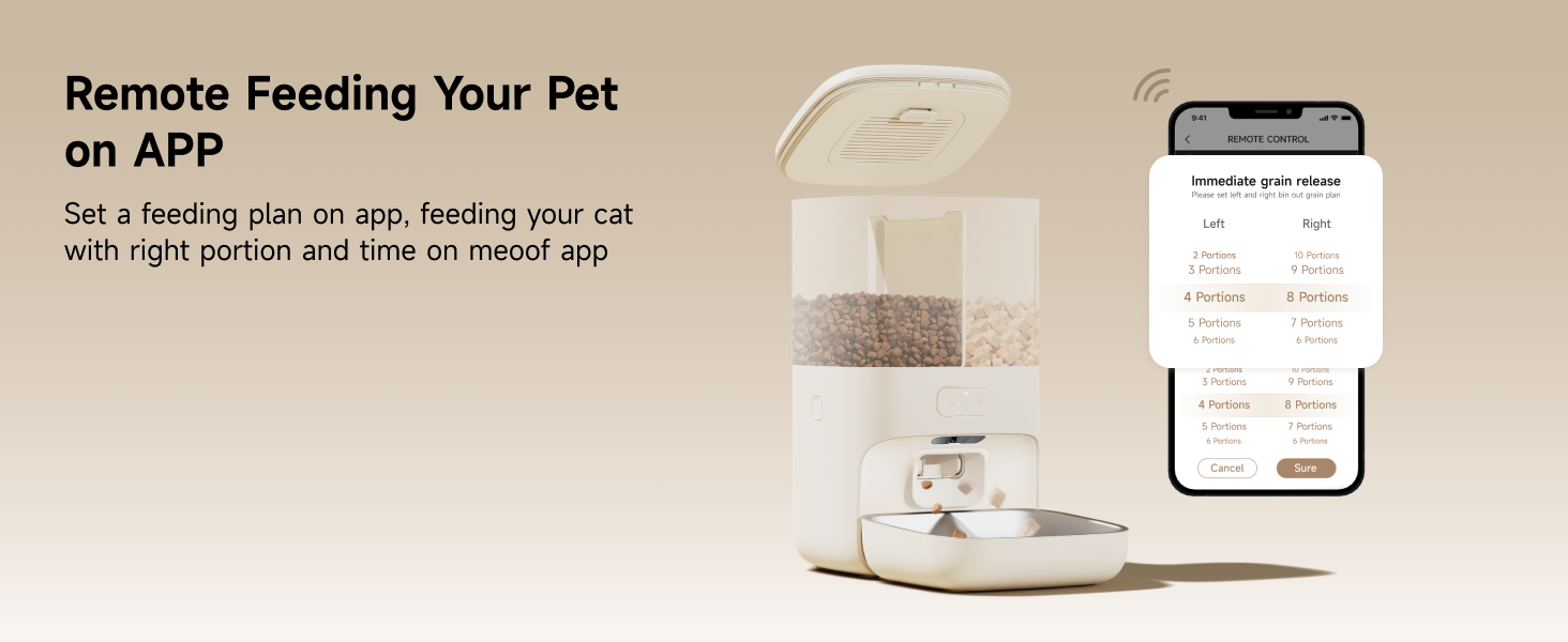 remote feeding