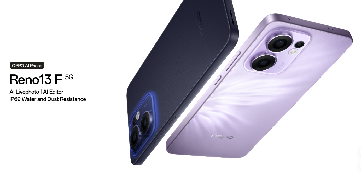 Oppo Reno 13 F 5G (CPH2699)(12GB 512GB)(Graphite Grey) | Shining e-Store by  Shining Telecommunication Sdn Bhd