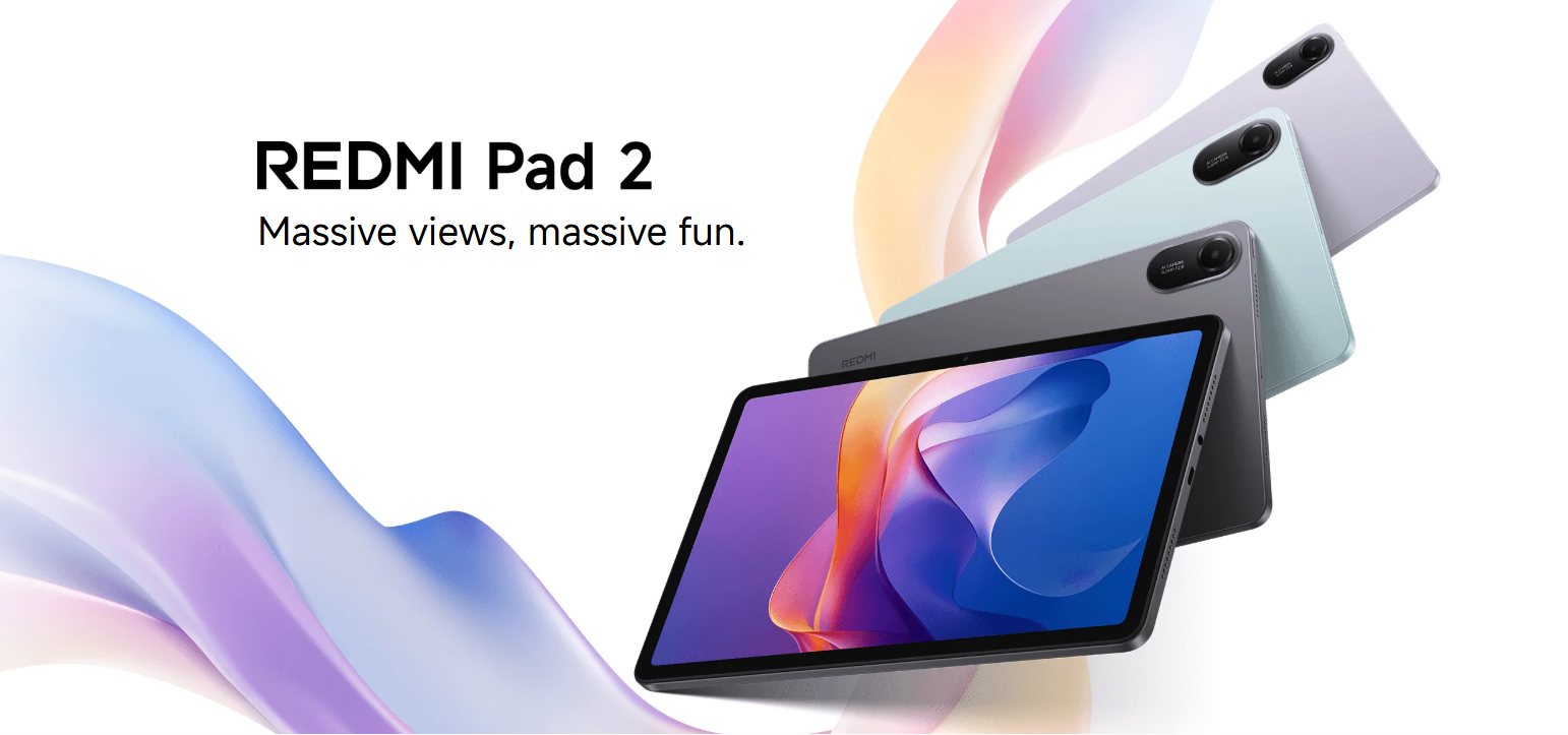 Xiaomi Redmi Pad 2 WiFi (8GB RAM 256GB ROM)(Lavender Purple