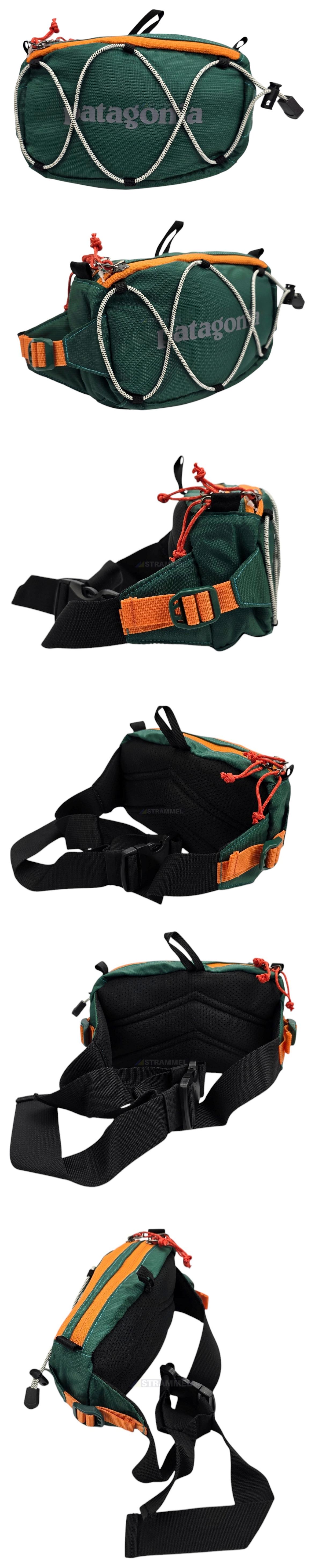Patagonia Pouch 2.2 Litre With Front Elastic Bungee Cord Crossbody