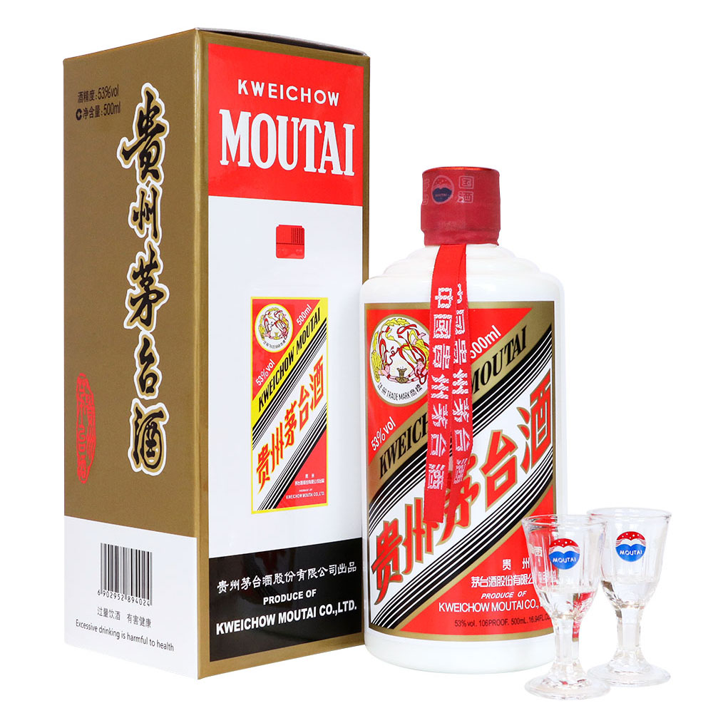 Kweichow Moutai 500ml 53% 2024年製 Kweichow Moutai 2024 Year of the Dragon | Old Liquor Company
