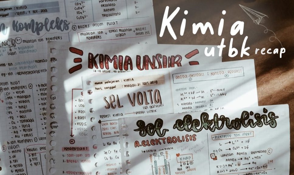 Ambisnotes | Catatan Saintek UTBK – Kimia - Ambisnotes
