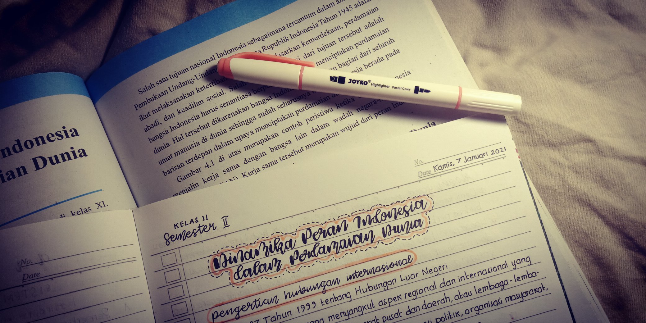 Ambisnotes | Dinamika Peran Indonesia dalam Perdamaian Dunia Kelas 11