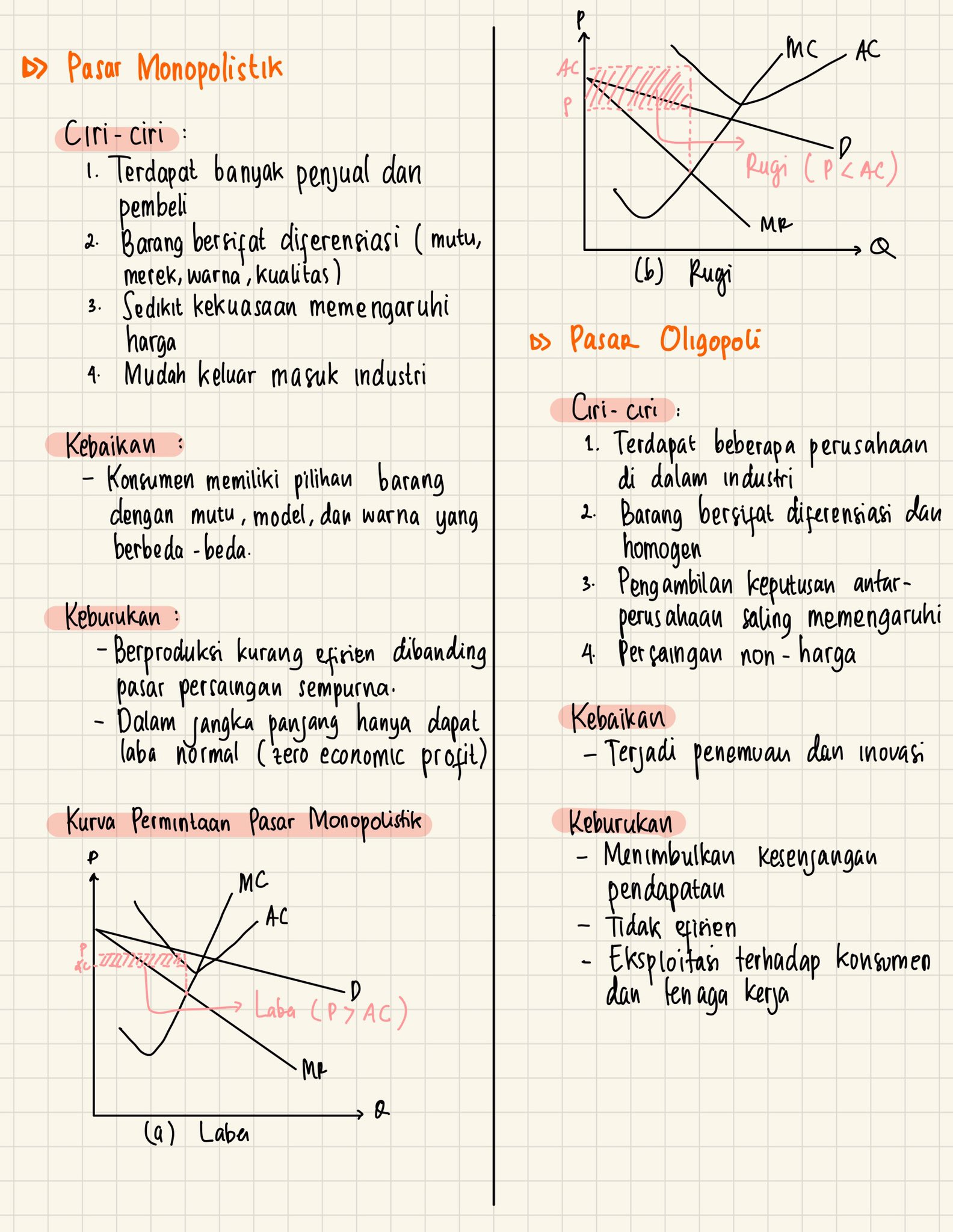Ambisnotes | Bentuk-bentuk Pasar Kelas 10 - Ambisnotes