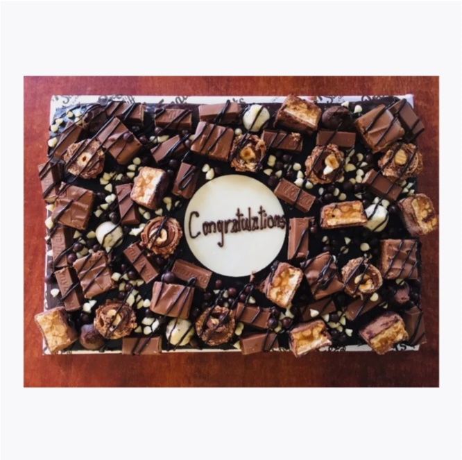 CHOCOLATE OVERLOAD BROWNIE CAKE