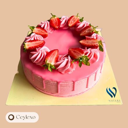 Strawberry Naught Cake