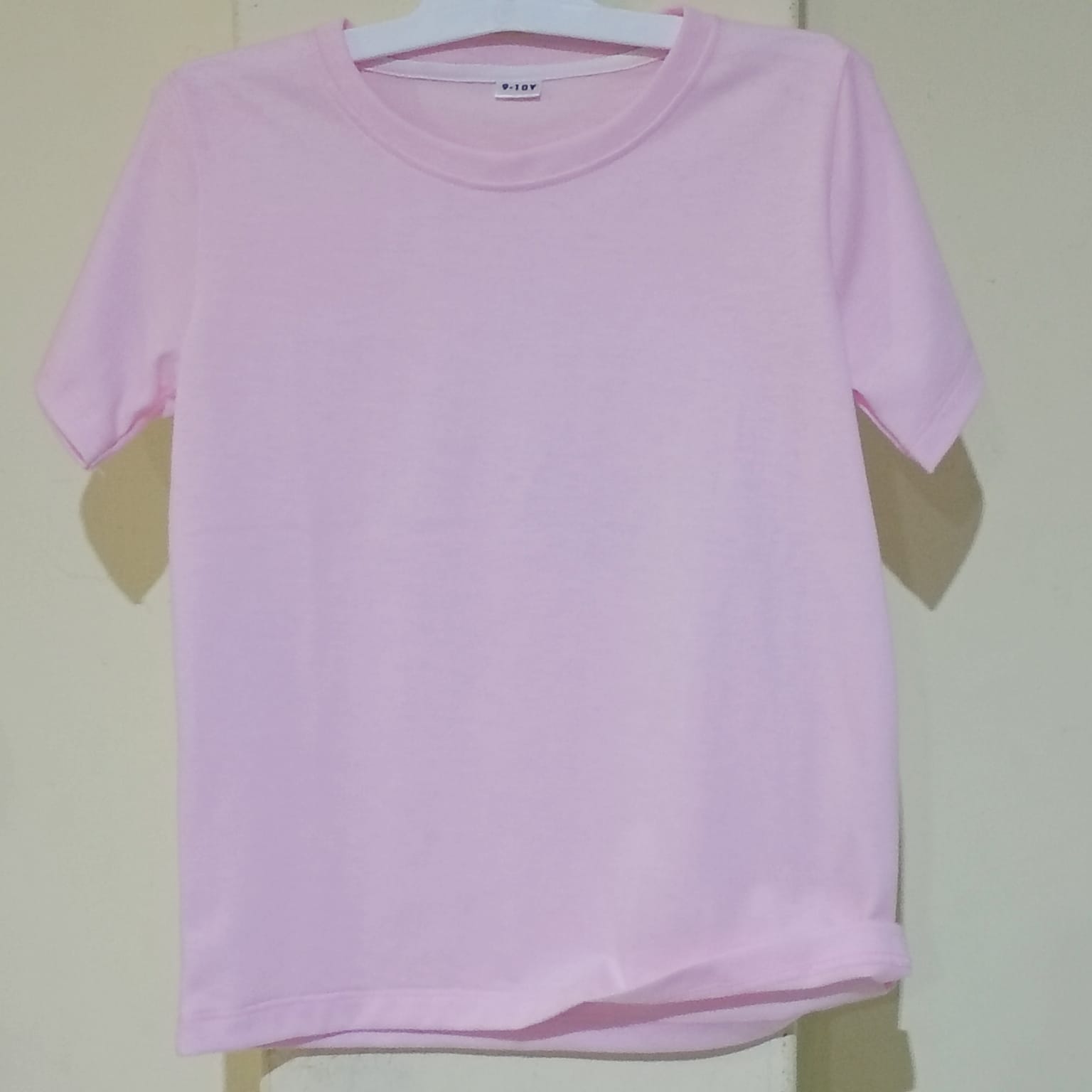 Kids Girls and Boys Plain T-Shirts