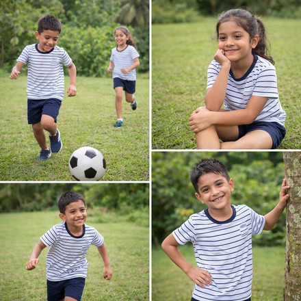 Kids Girls and Boys Stripe T-Shirts