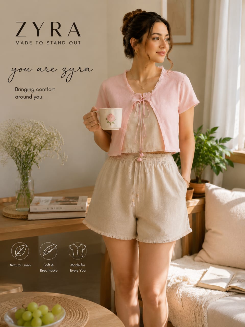 Linen Croptop