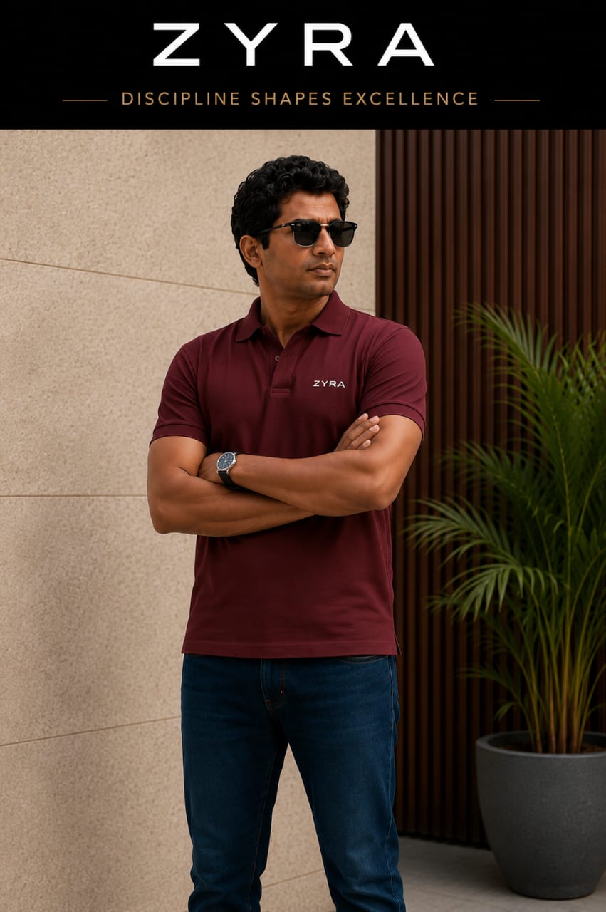Zyra Premium Cotton Polo Shirt - LK Sizing