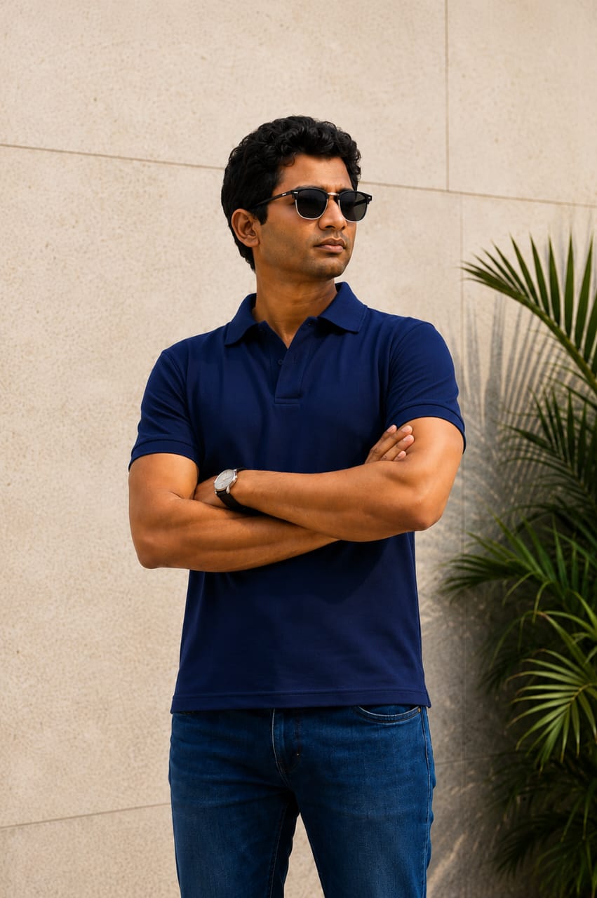 Zyra Premium Cotton Polo Shirt - LK Sizing