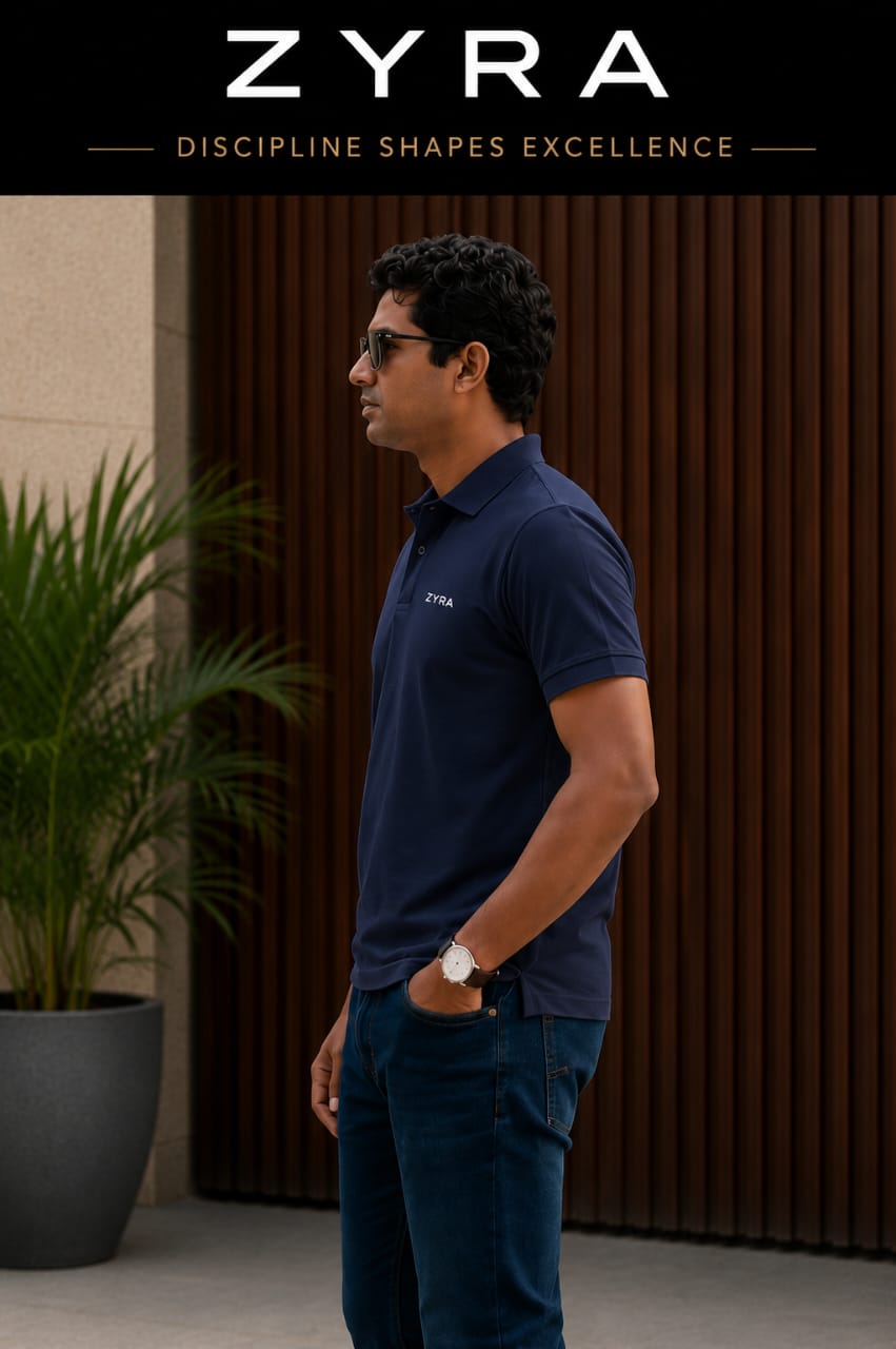 Zyra Premium Cotton Polo Shirt - LK Sizing