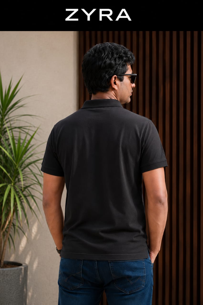 Zyra Premium Cotton Polo Shirt - LK Sizing