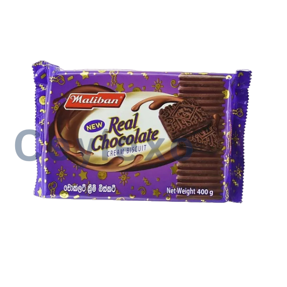 Chocolate cream biscuit